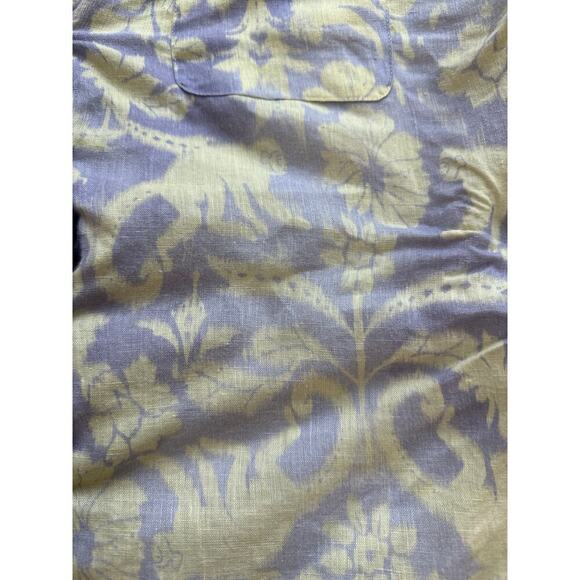 The Lazy Poet Pajama Set Women’s Medium – Nina Sleepy Monkey Pattern 100% Linen - Picture 6 of 8